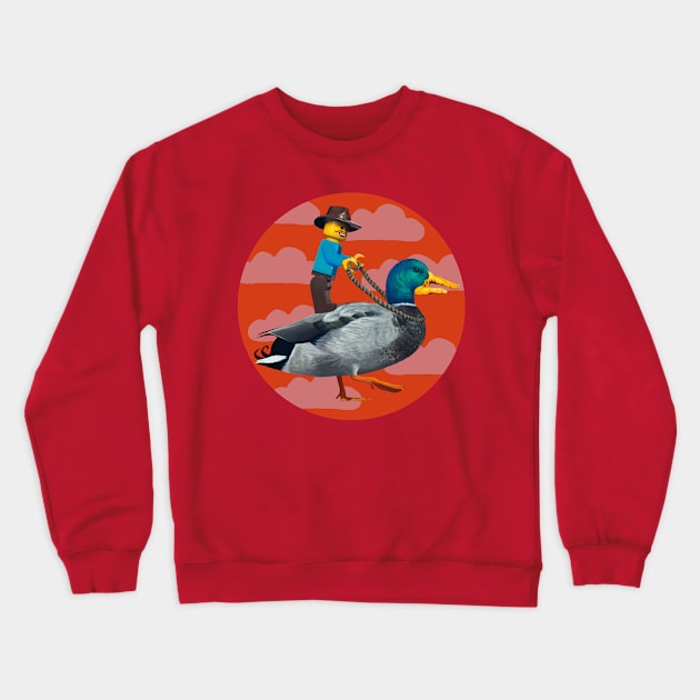 On The Way To Somewhere Crewneck Sweatshirt by Oh Hokey Pokey